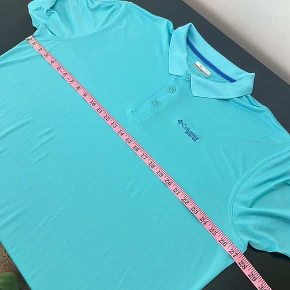 Columbia PFG Omni Shade Omni Wick Low Drag Polo XXL Performance Fishing … - Picture 11 of 14